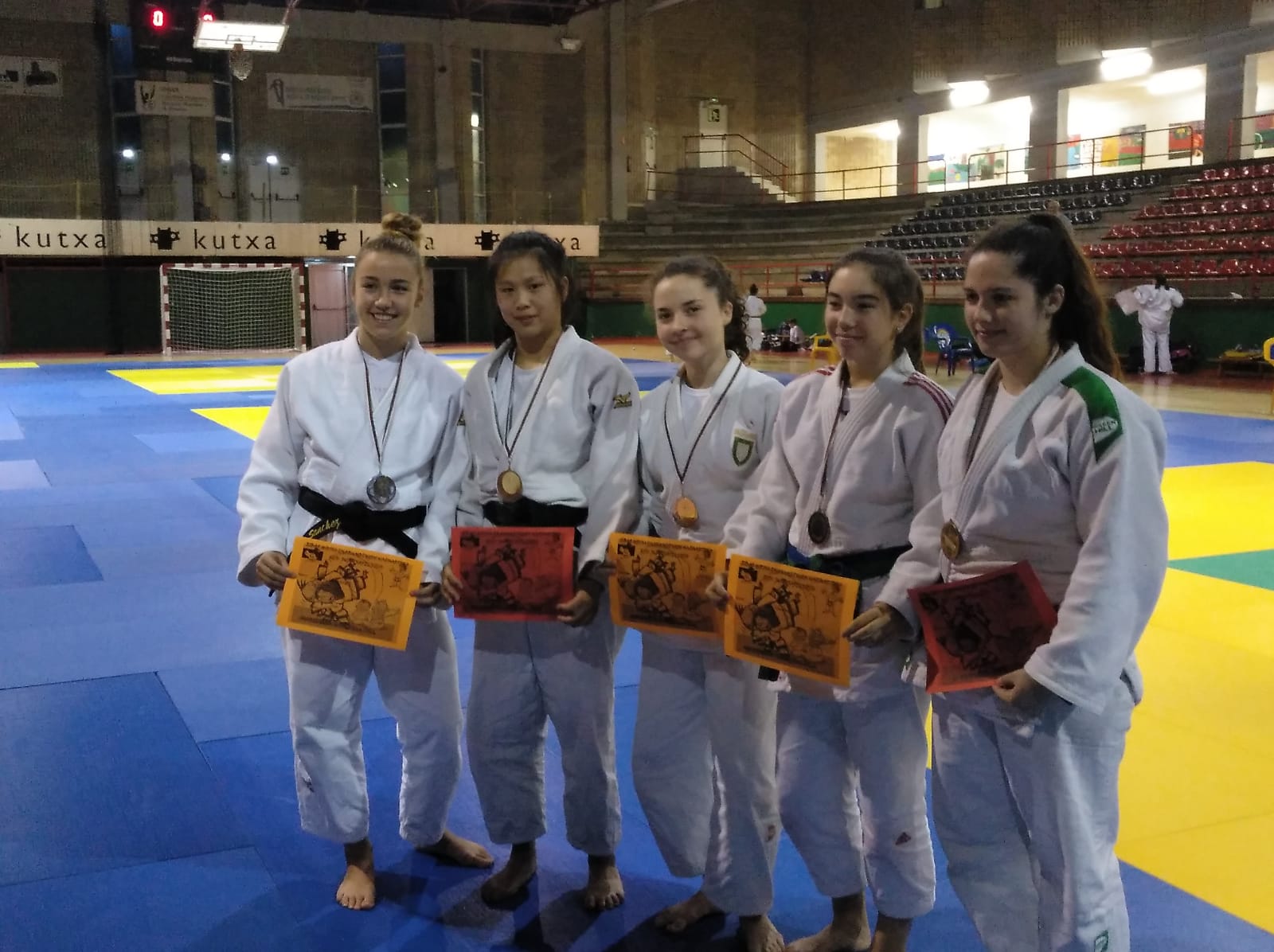 4 medallas en el Torneo Internacional de Judo Femenino - Ciudad de Eibar 26-10-19